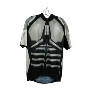 AGU Bike Gear XL 1/4 Zip Cycling Jersey Metal